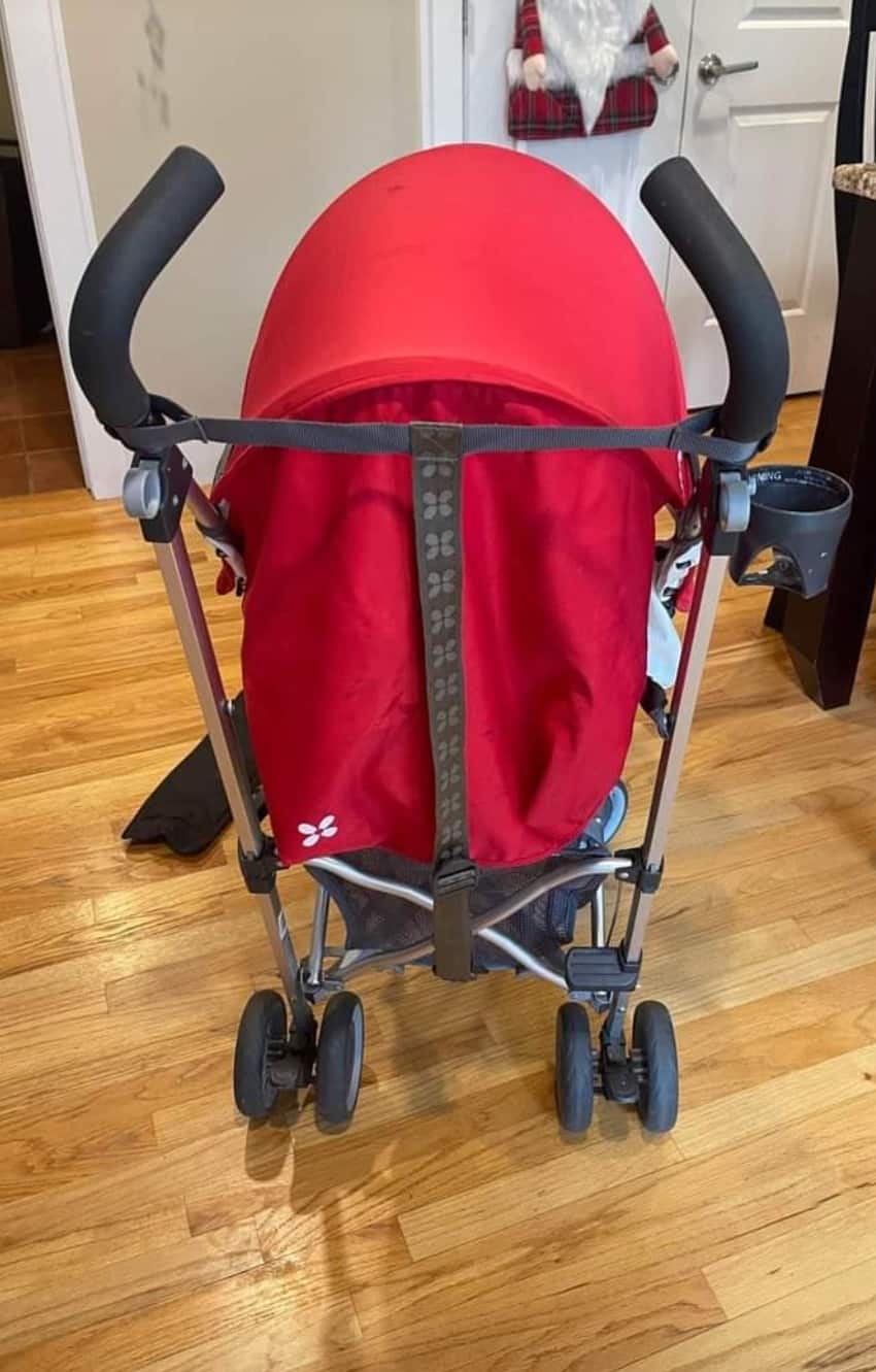 back view of UPPAbaby G-Luxe Stroller