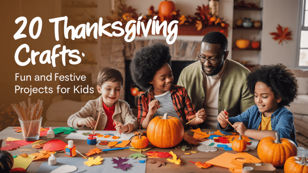 21 Thanksgiving Crafts: Fun and Festive Projects for Kids