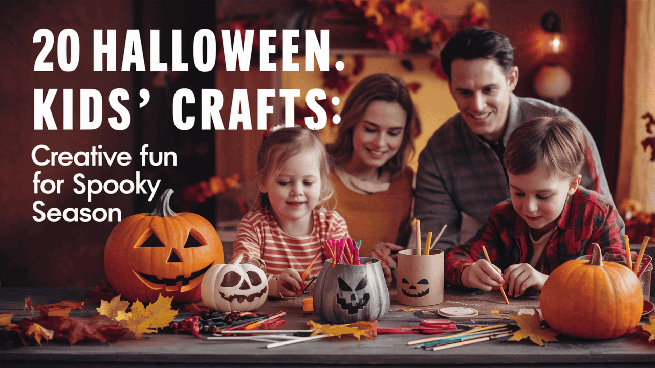 20 Halloween Kids’ Crafts: Creative Fun for Spooky Season 8
