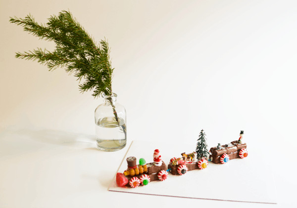 Image for Christmas Candy Train Craft to Make This Year