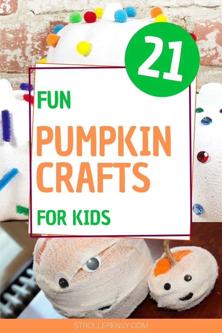 21 fun pumpkin crafts for kids