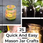 25 Quick And Easy Mason Jar Crafts For Kids To Create 39