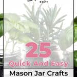 25 Quick And Easy Mason Jar Crafts For Kids To Create 48