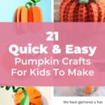 Pumpkin Crafts For Kids