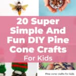 20 Super Simple And Fun DIY Pine Cone Crafts For Kids 51