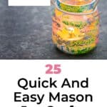 25 Quick And Easy Mason Jar Crafts For Kids To Create 43