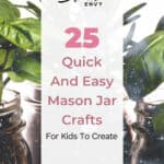 25 Quick And Easy Mason Jar Crafts For Kids To Create 46