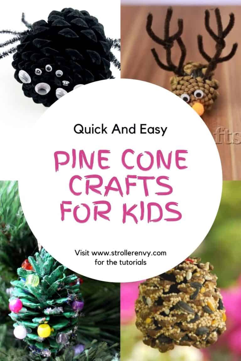 20 Super Simple And Fun DIY Pine Cone Crafts For Kids