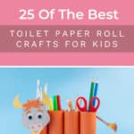 25 Of The Best Toilet Paper Roll Crafts For Kids 17