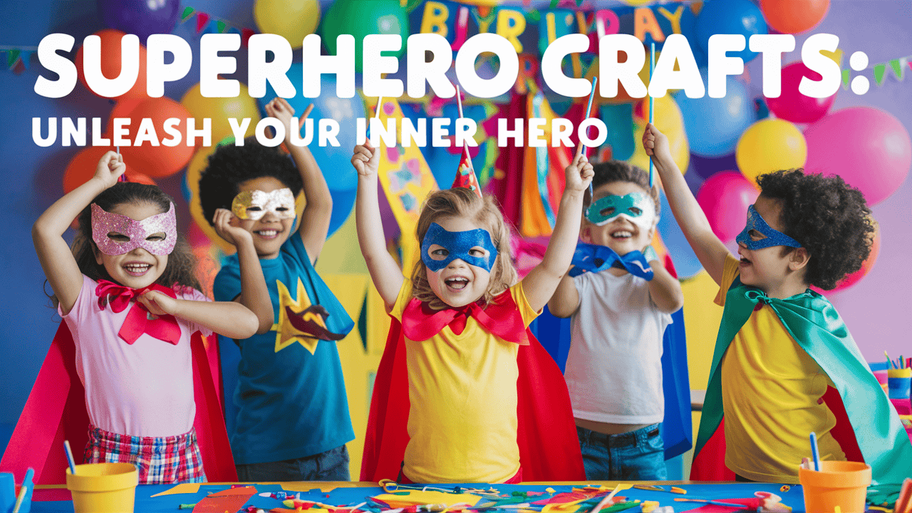 Superhero Crafts: Unleash Your Inner Hero 1