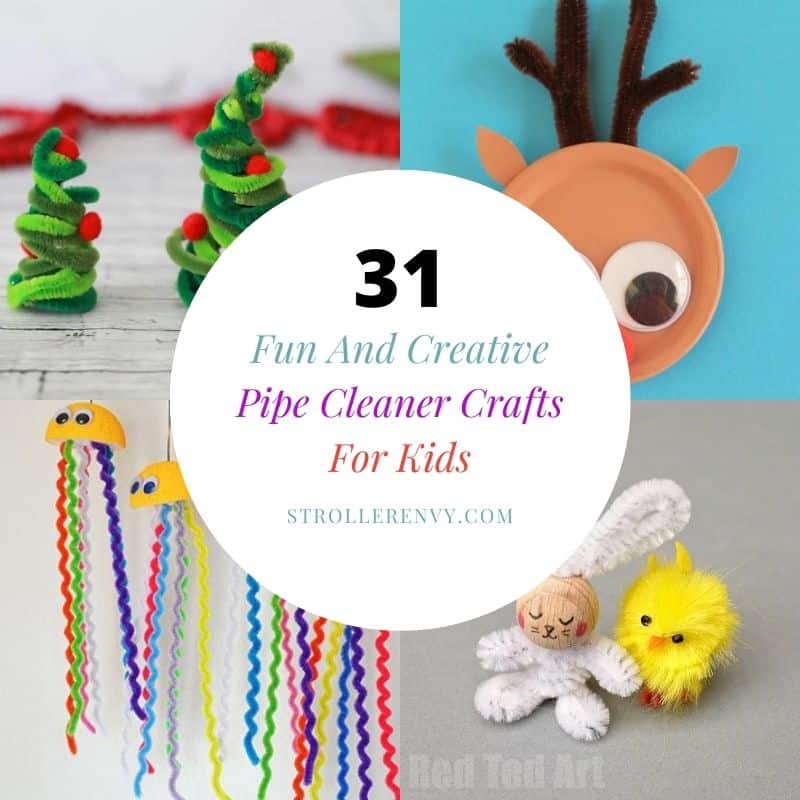 31 Fun And Creative Pipe Cleaner Crafts For Kids