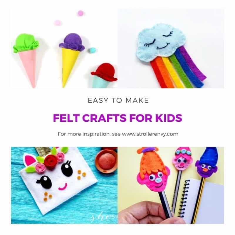 Felt Crafts For Kids