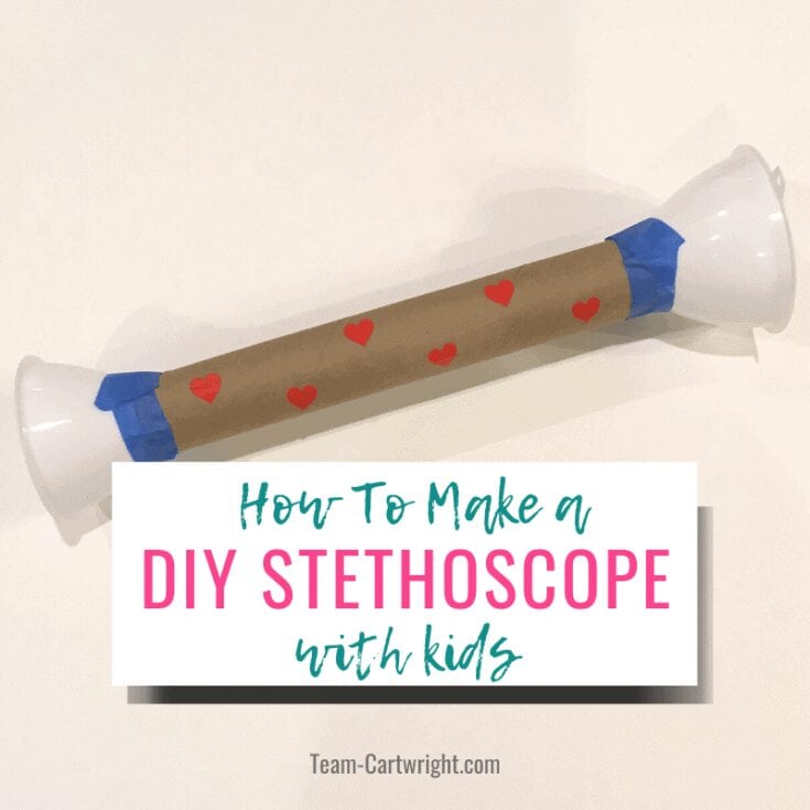 Image for How To Make a DIY Stethoscope for Kids