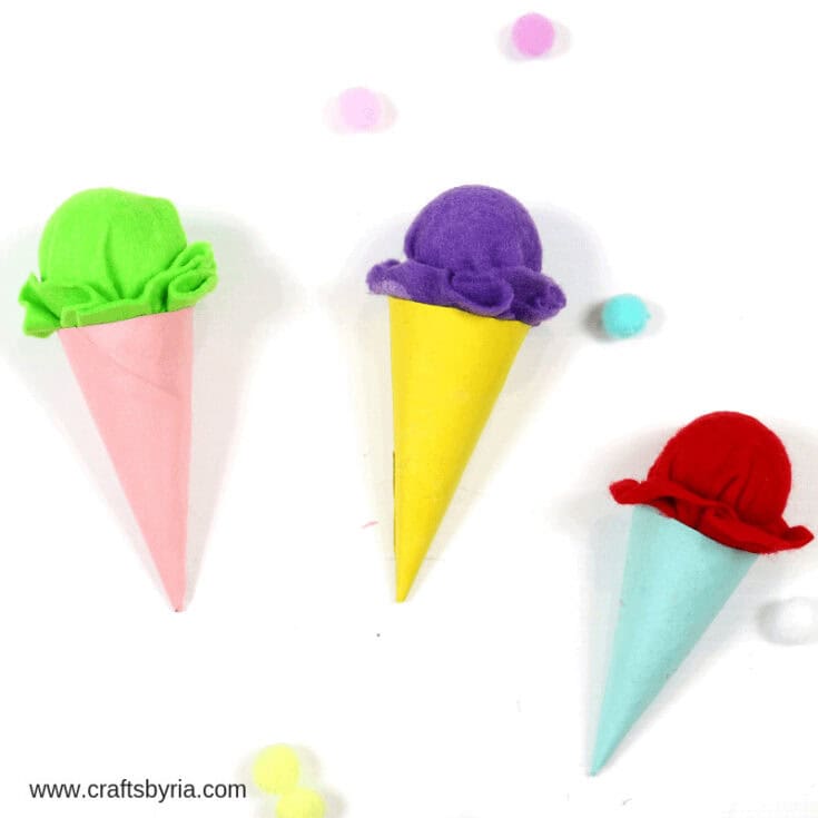 Image for Ice Cream Cone Craft - Very Easy and cute