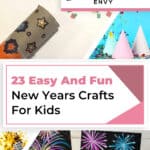 23 Easy And Fun New Years Crafts For Kids 3