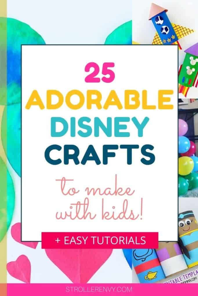 25 Best Disney Crafts For Kids Easy And Adorable