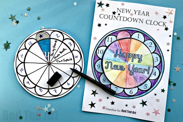 23 Easy And Fun New Years Crafts For Kids 24