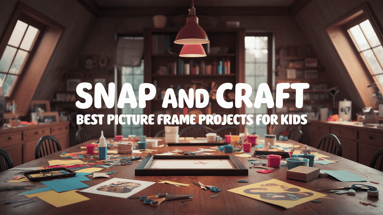 Snap and Craft: Best Picture Frame Projects for Kids 3