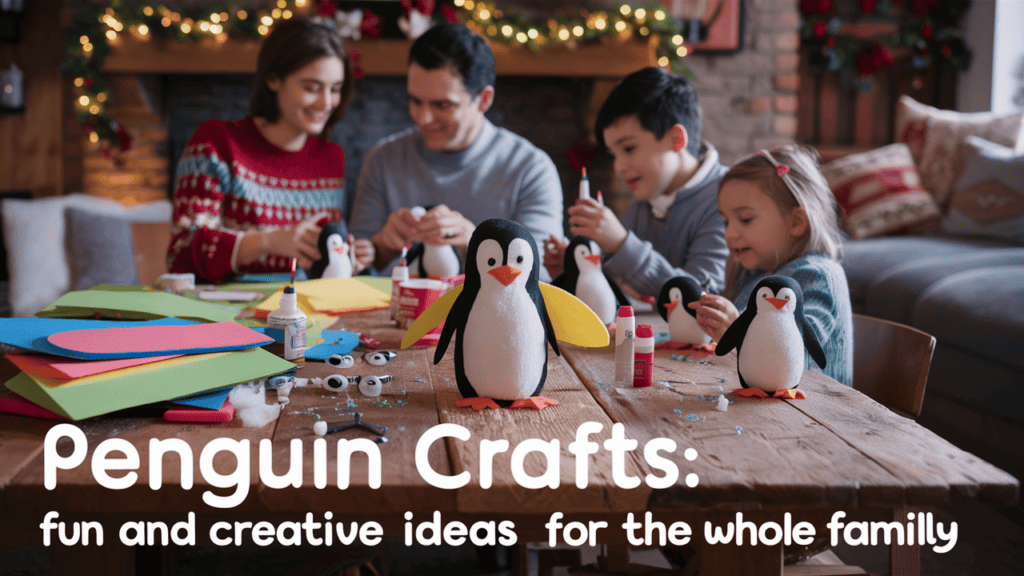 Penguin Crafts: Fun and Creative Ideas for the Whole Family