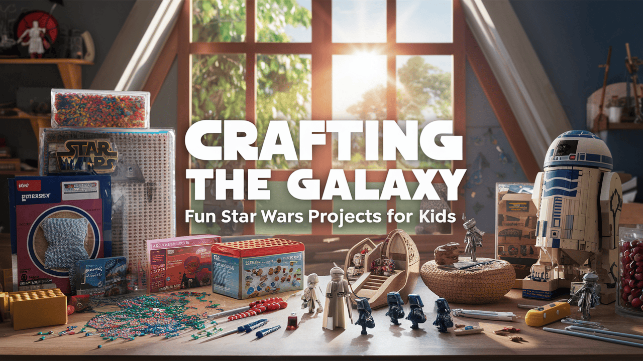 Crafting the Galaxy: Fun Star Wars Projects for Kids 1