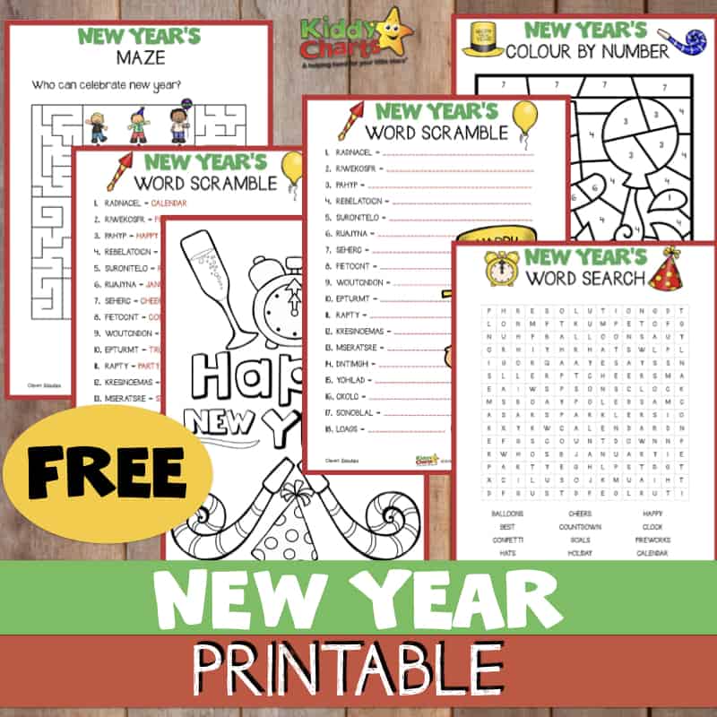 23 Easy And Fun New Years Crafts For Kids 34