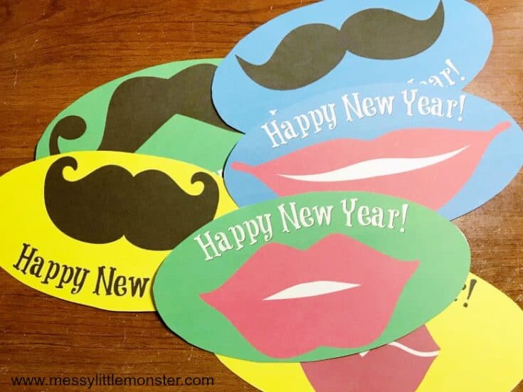 23 Easy And Fun New Years Crafts For Kids 36