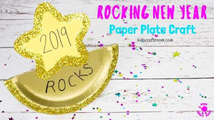 23 Easy And Fun New Years Crafts For Kids 25
