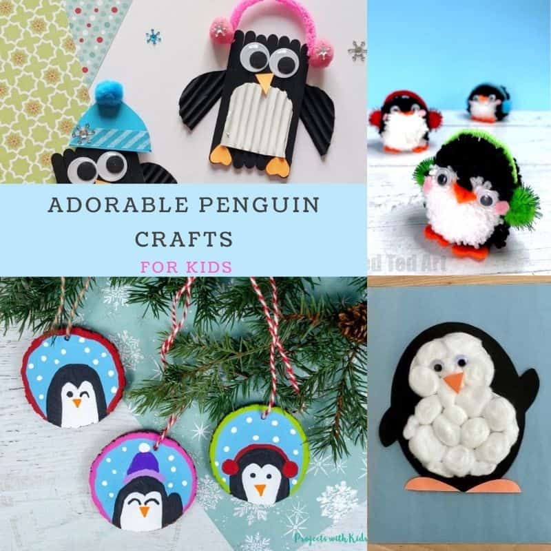 Penguin Crafts For Kids