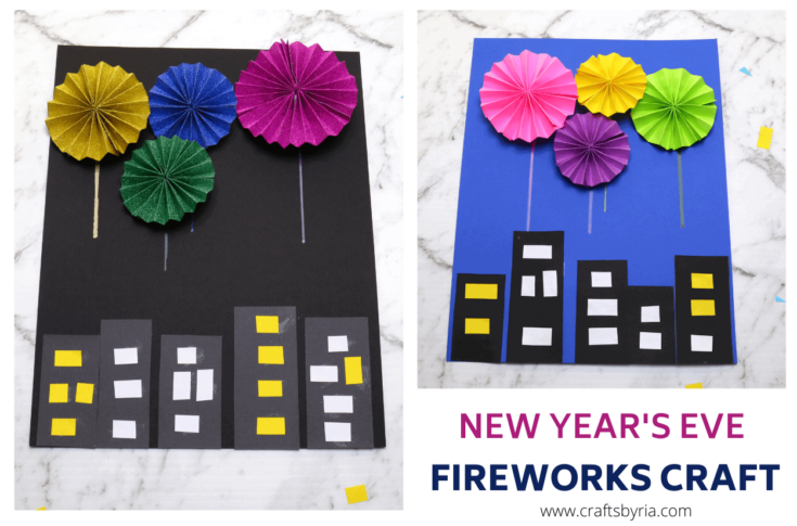 23 Easy And Fun New Years Crafts For Kids 28