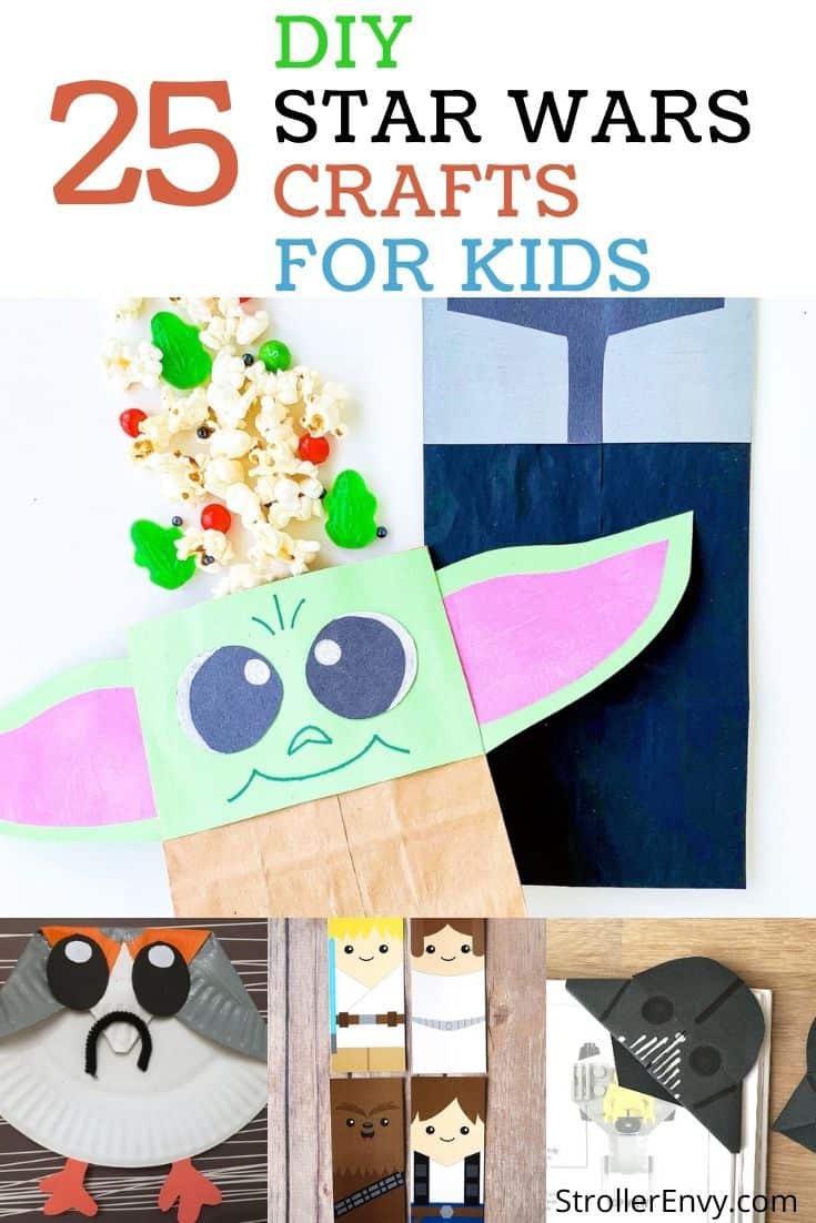 25 DIY Star Wars Crafts For Kids With Easy Tutorials