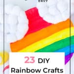 23 DIY Rainbow Crafts for Kids 9