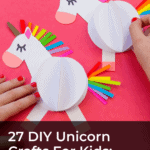 27 DIY Unicorn Crafts For Kids 4