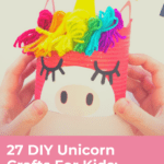 27 DIY Unicorn Crafts For Kids 6