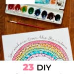 23 DIY Rainbow Crafts for Kids 4