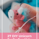 27 DIY Unicorn Crafts For Kids 8
