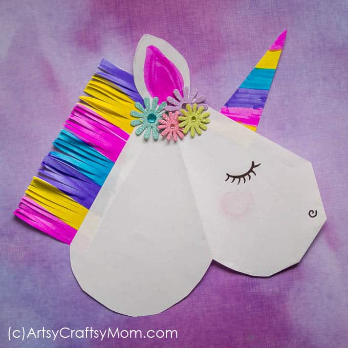 27 DIY Unicorn Crafts For Kids 11