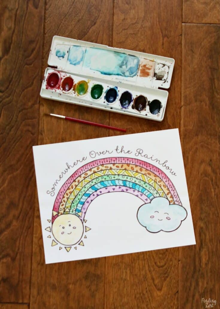 23 DIY Rainbow Crafts for Kids 14
