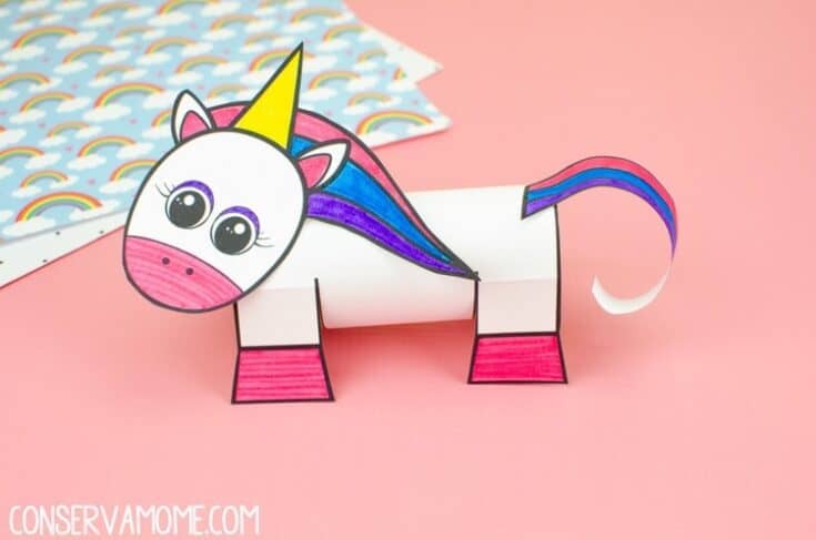 27 DIY Unicorn Crafts For Kids 24