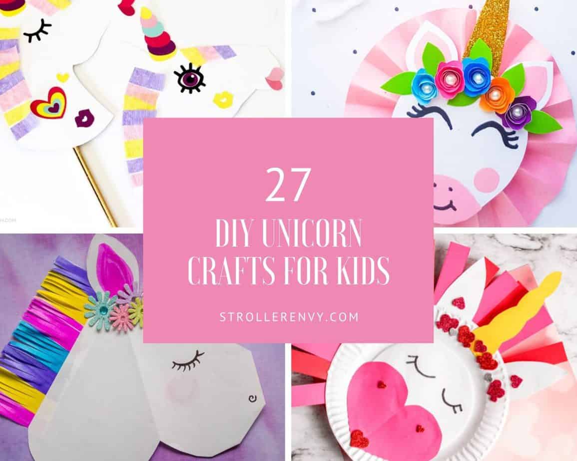 27 DIY Unicorn Crafts For Kids: Magically Fun And Easy