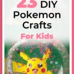 DIY Pokemon Crafts For Kids