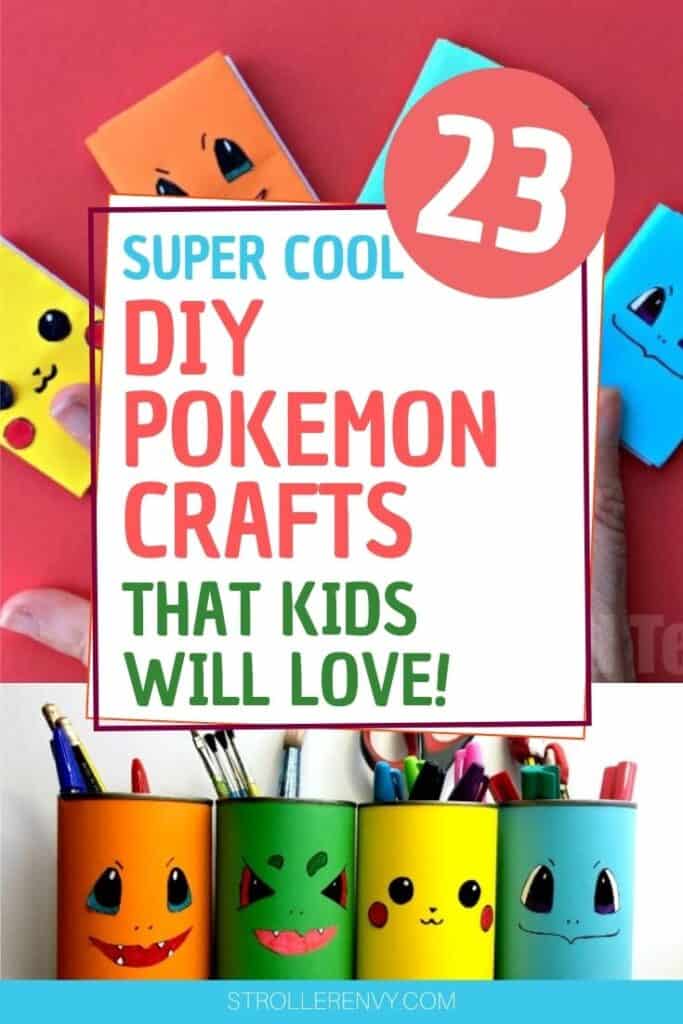 23 DIY Pokemon Crafts for Kids: Perfect for Party Favors!