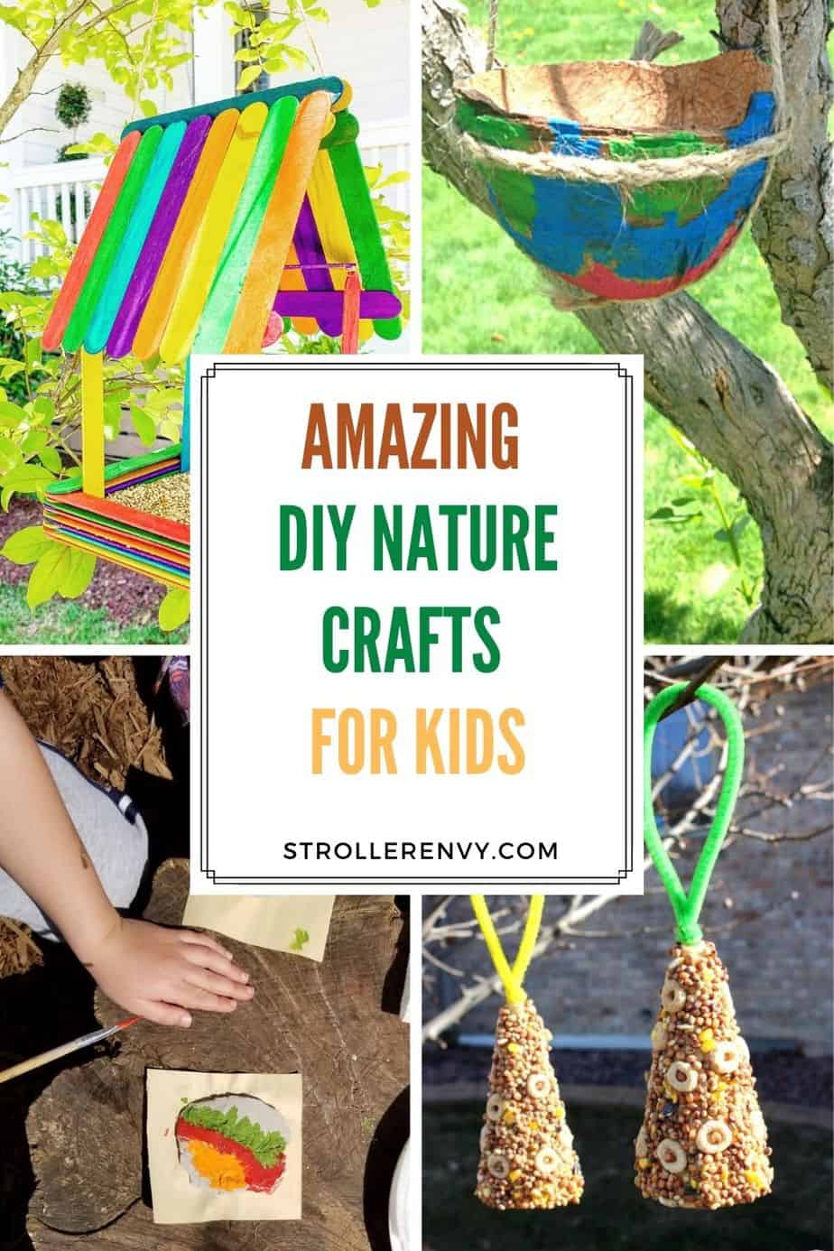 DIY Nature Crafts For Kids