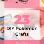 23 DIY Pokemon Crafts for Kids 7