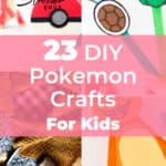 23 DIY Pokemon Crafts for Kids 8