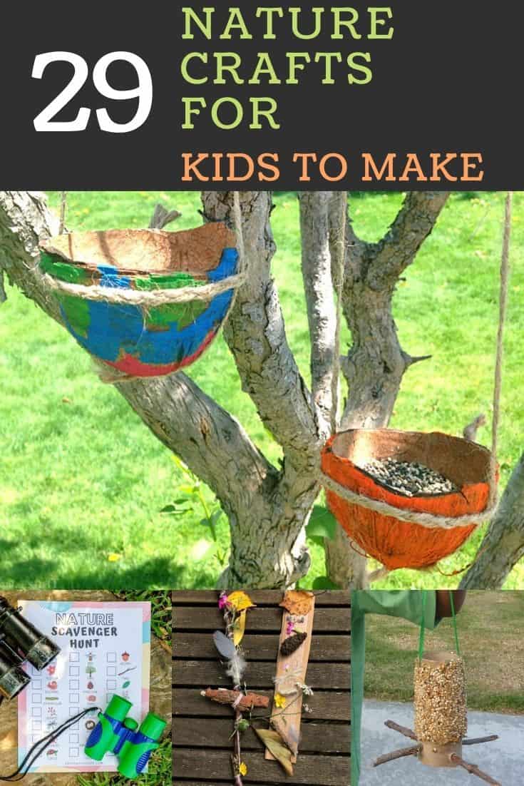 Nature crafts for kids