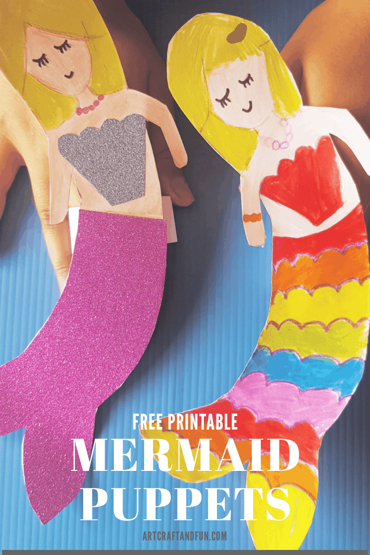 21 DIY Magical Mermaid Crafts For Kids 15