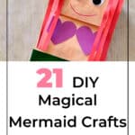 21 DIY Magical Mermaid Crafts For Kids 3