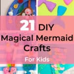 21 DIY Magical Mermaid Crafts For Kids 6