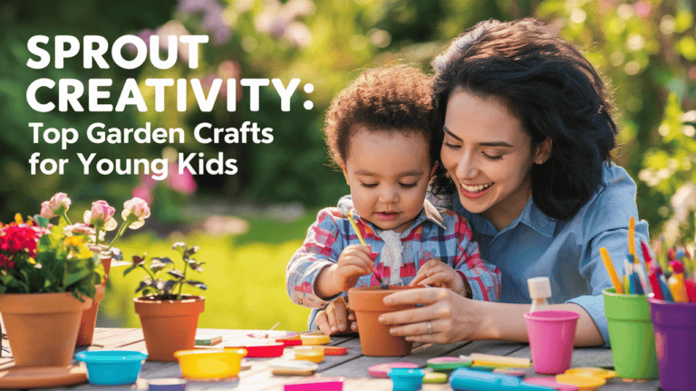 Sprout Creativity: Top Garden Crafts for Young Kids