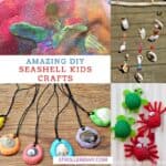 21 DIY Seashell Crafts For Kids
